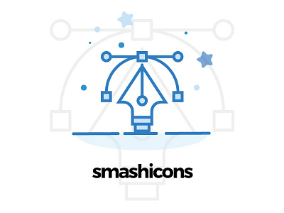 Design Icons (Webby Style) │Smashicons.com 31450 design icon icons pen tool smashicons vector