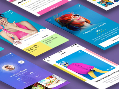 Bitter UI Kit for iOS │designerbundle.com apple design apple ui design bundle ios ios app design ui ui kit user interface ux