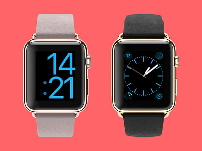 Apple Watch UI Kit │designerbundle.com