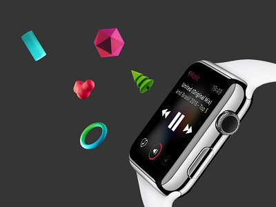 Apple Watch UI Kit │designerbundle.com apple design apple ui apple watch design bundle ios ios app design ui ui kit user interface ux watchos watchos design