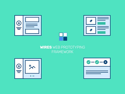 Wires Web Prototyping Framework │designerbundle.com apple design design bundle design template ios ios app design mobile design ui ui kit user interface ux web prototyping web wireframe