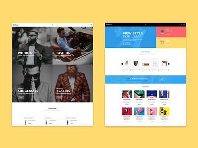 Zazara Web Theme Template │designerbundle.com apple design design bundle design template ios ios app design mobile design ui ui kit user interface ux web template web theme