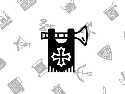 Medieval Icons (Solid / Glyph Style) │Smashicons.com