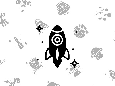 Space Icons (Solid / Glyph Style) │Smashicons.com glyph icon icon set icons outer space outline solid space ui user experience user interface ux