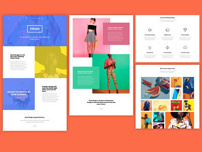 Prism Web Theme Template │designerbundle.com