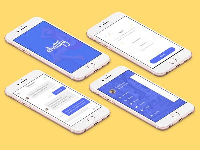 Chatify Messenger App UI Kit │designerbundle.com