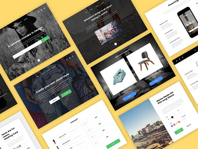 Webster Material Design UI Kit │designerbundle.com apple design design bundle design template google material design ios ios app design material web design mobile design ui ui kit user interface ux