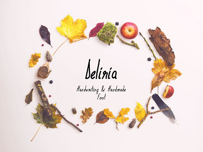 Deliria Handmade Font │designerbundle.com apple design design bundle design template font handwriting ios ios app design mobile design ui ui kit user interface ux