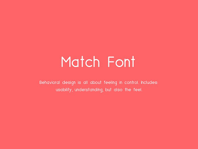 Match Font │designerbundle.com apple design design bundle design template font handwriting ios ios app design mobile design ui ui kit user interface ux