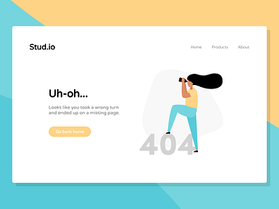 Daily UI #008 – 404 Page 404 404 error 404 page daily ui dailyui dailyui 008