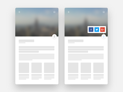 Daily UI #010 – Social Share daily ui dailyui dailyui 010 facebook google plus share social social share twitter