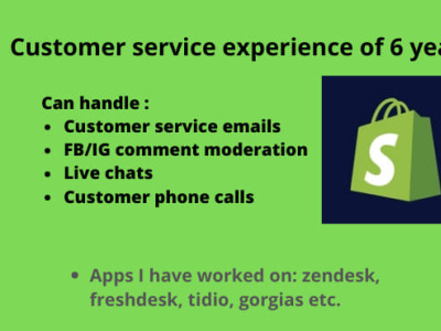 Customer Services and Support
