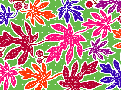 PAT4 01 background colors leaf plant vector