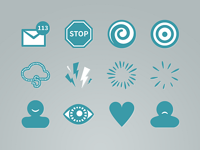 Mindfulness Icon Set