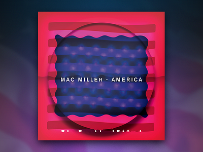 Mac Miller's America - Alternative Digital Artwork artwork mac miller