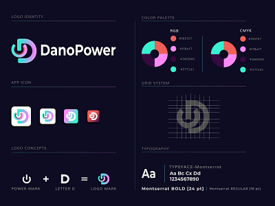 Dano Power logo branding