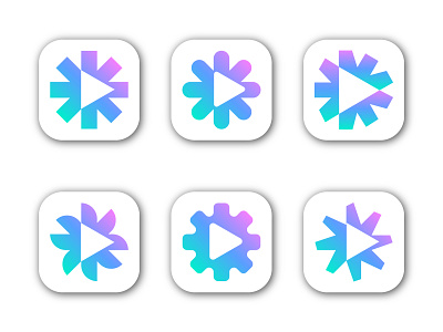Apps Icon logos For Video Player app icon app icon design app icon designers app icon logo app icons brand design brand identity brand style brand style guide branding logo logo designeer logodesign logomark logomarks logos modern logo monogram monogram design monogram logo