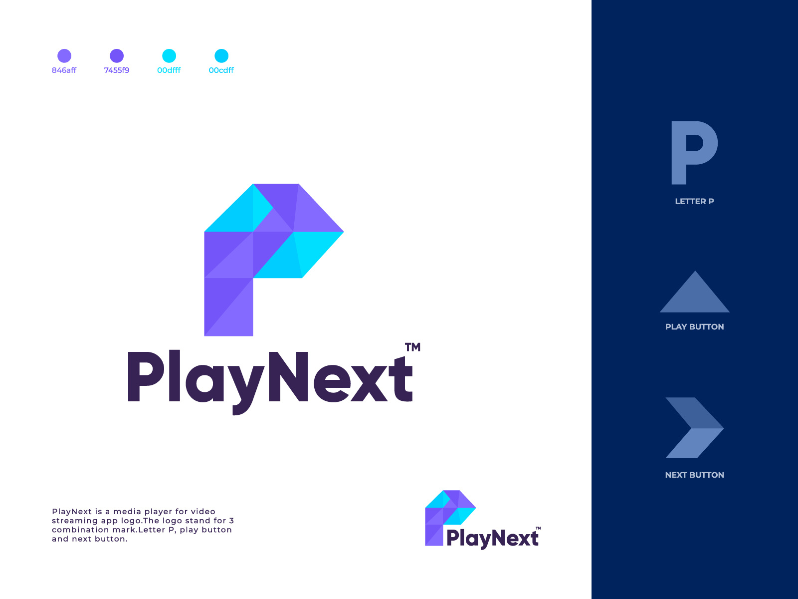 playnext-logo-for-media-player-app-company-by-hossain-ahmed-ruman-on