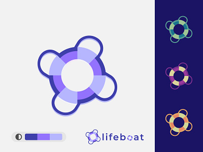 Lifeboat Modern Logo Design for Lifecare Brand