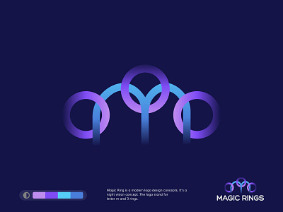 Magic Rings Modern Logo Design Concepts