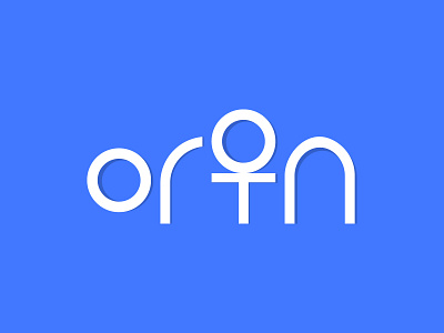 ORTON Wordmark Logo Design abstract logo brand identity branding creative logo key key logo logo logodesign logomark logos logotype modern logo o letter o logo text texture typogaphy word wordmark