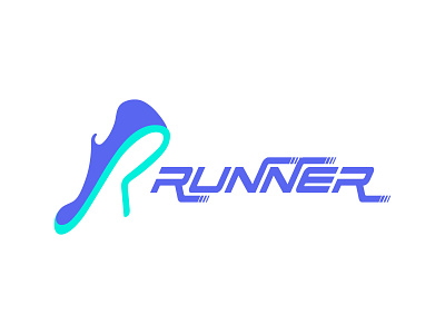 Fitness Logo Design Runner