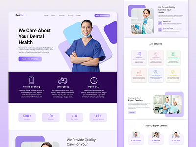 Dentist - Landing Page