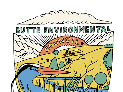 Butte Environmental Council Logo riff