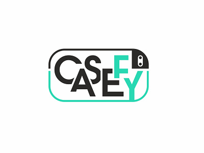 Casefy Logo and Stand branding design logo minimal vector