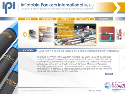IPI Website / Brochure / Banners