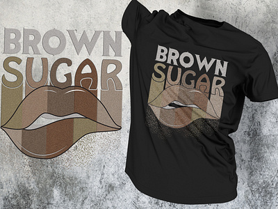 LIP Brown Sugar T-shirt Design