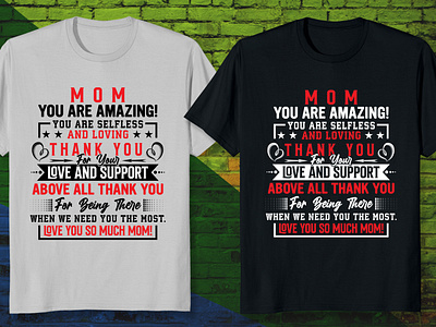 MOM T-shirt Design