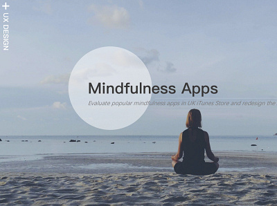 Mindfulness Apps app design ux