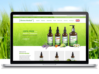 Natural Product Website crisp ecommerce natural organic website