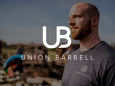 Union Barbell, Fitness Brand athleticism brand fitness logo minimal simple strength strong