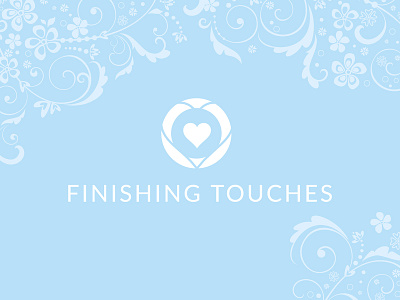 Finishing Touches Logo branding event management events planner identity logo wedding