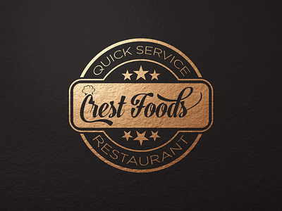 Crest Foods adobe photoshop branding business card creative logo design graphic design graphics icon icon design logo logo design logos mockup ui ux vector