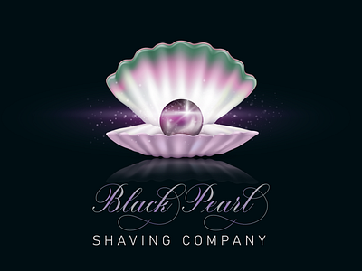 Black Peral logo branding creative design design illustration illustrator logo vector