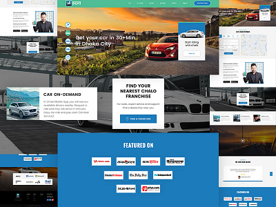 Chalo Website Re-design design ecommerce layout redesign type ui ux web website