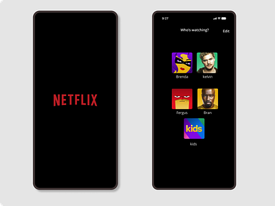 NETFLIX dribble figma graphicdesign illustraion uidesign uiux uxdesign