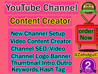 YouTube video content creator and video editor