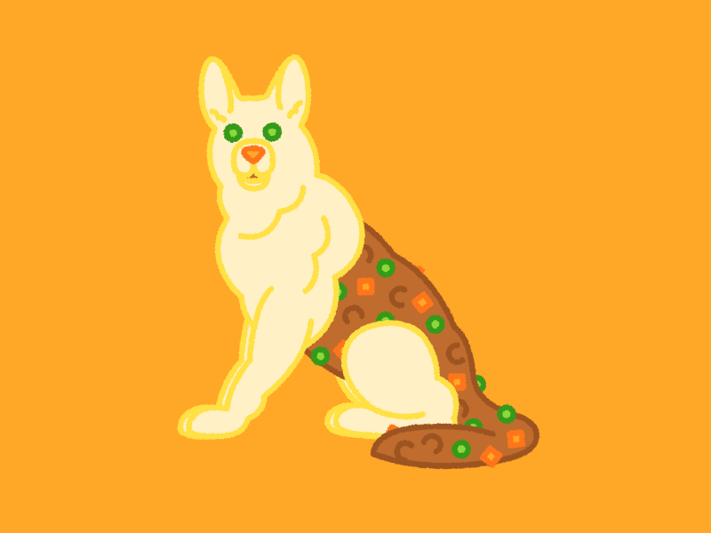 German Shepherd's Pie shepreds pie german shepherd puppy chow