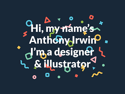 Portfolio Site Greeting