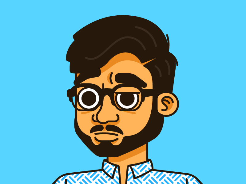 Work and Personal Avatars avatar illustration me selfie