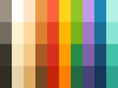 Portfolio Color Scheme