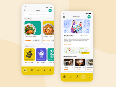 Foods-4-you food app mobile app mobile ui restaurant app uiux