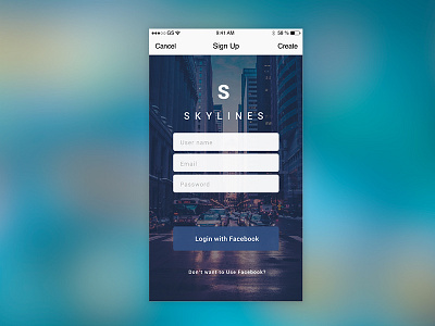 Signup dailyui 001