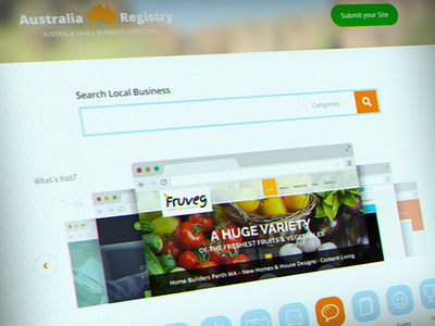 Australia Small Business Directory site web design