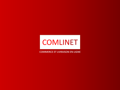 COMLINET delivery company band branding design company delivery graphic graphic design graphicdesign illustrator logo