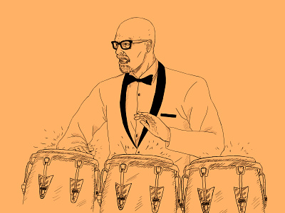 Frank Lebron character draw illustration music